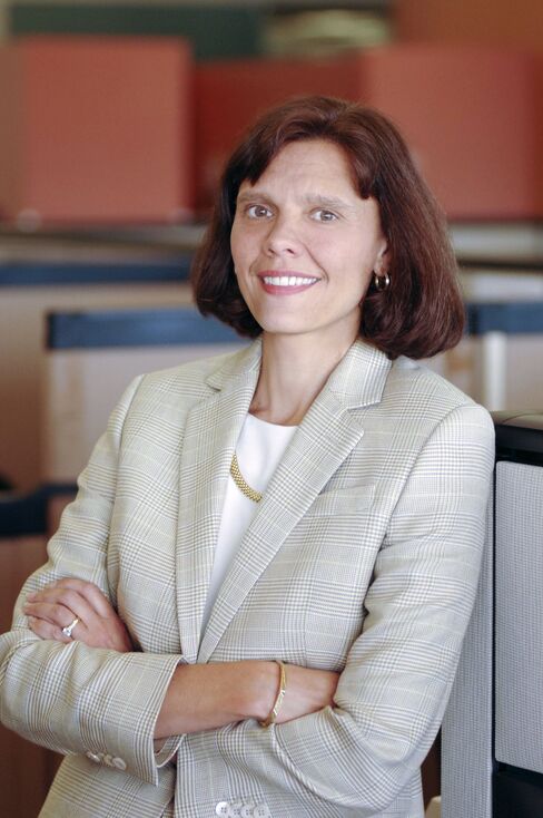 Cathie Lesjak, interim CEO of Hewlett-Packard Co.
