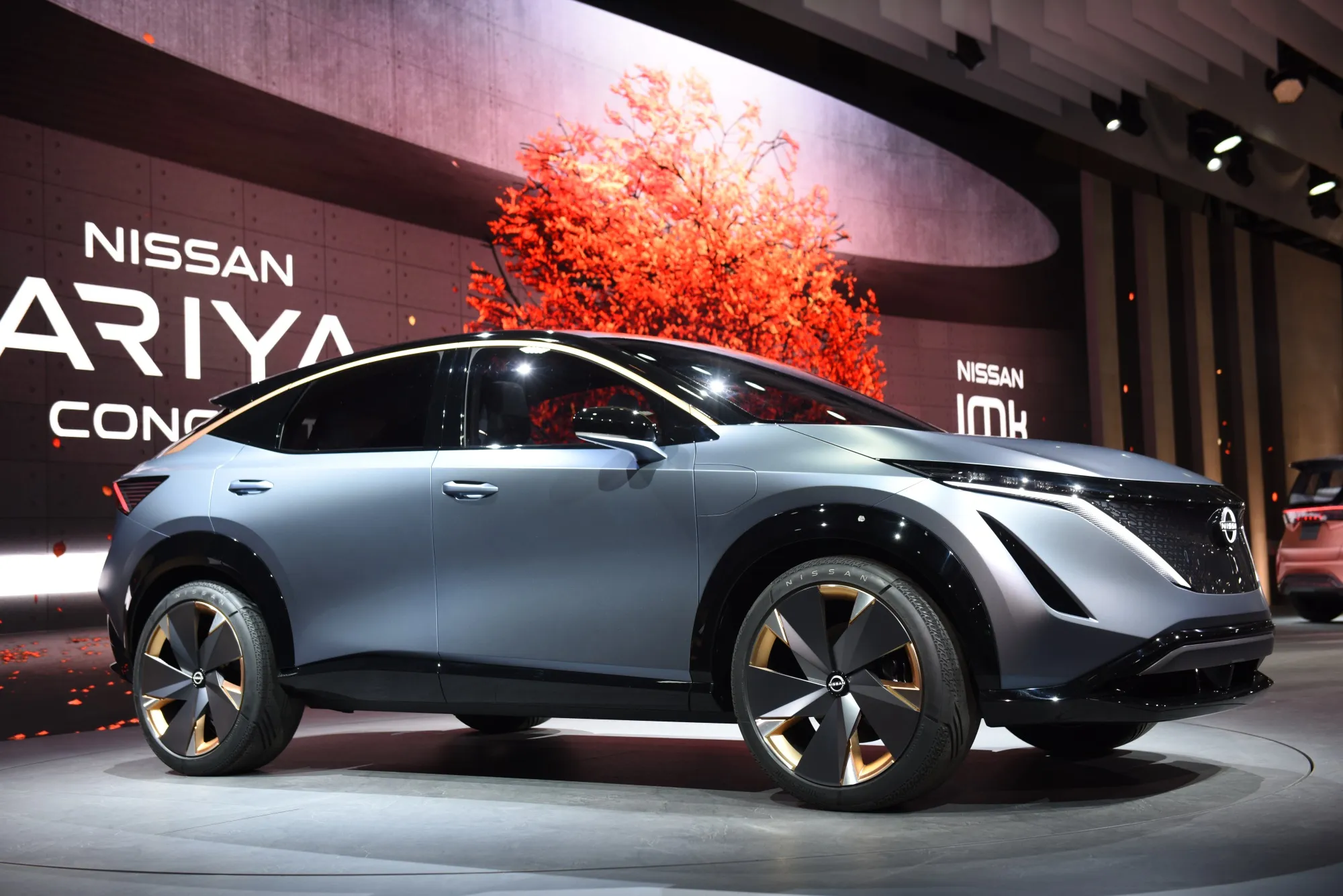 A Nissan Ariya concept vehicle.