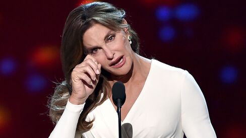 Honoree Caitlyn Jenner accepts the Arthur Ashe Courage Award onstage during The 2015 ESPYS at Microsoft Theater on July 15, 2015 in Los Angeles, California. (Photo by Kevin Winter/Getty Images)