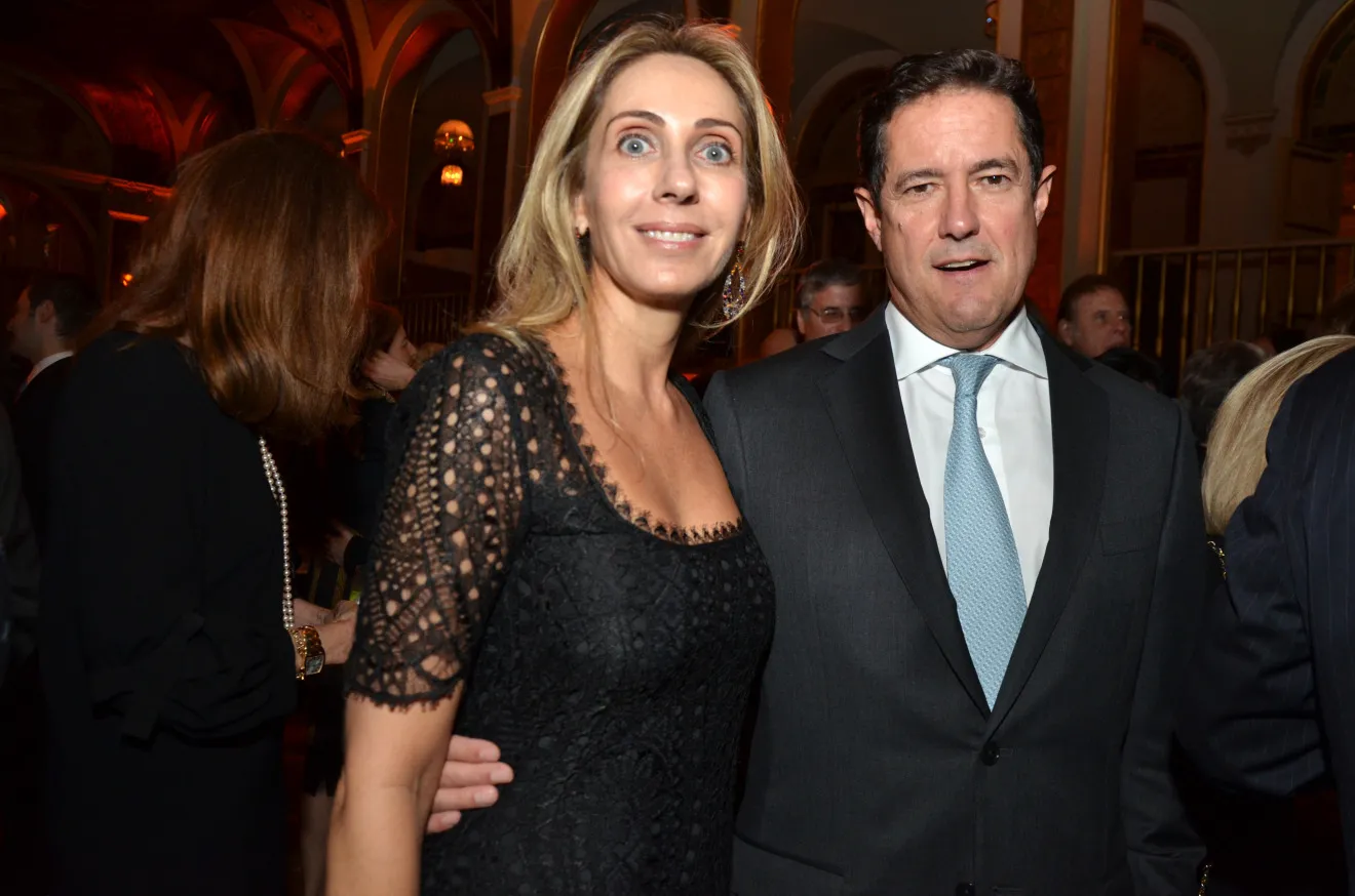 Jes and Debora Staley at an event in New York in 2013.