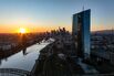 The European Central Bank Headquarters And Frankfurt Financial District