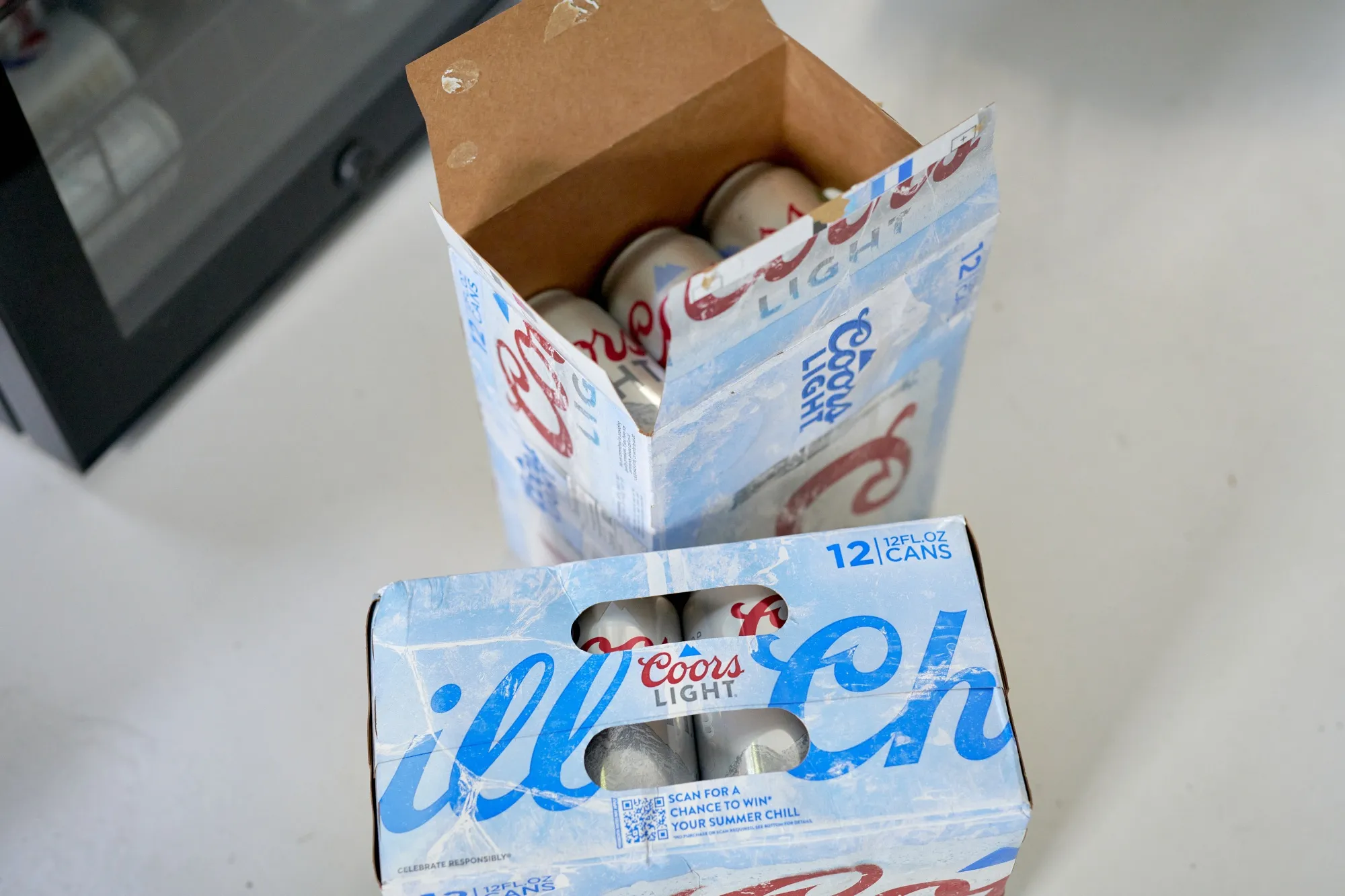 Coors Light beer.