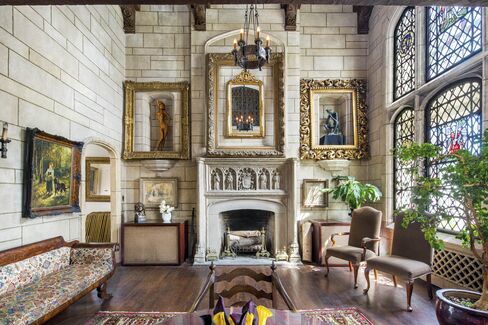 An additional view of the living room.