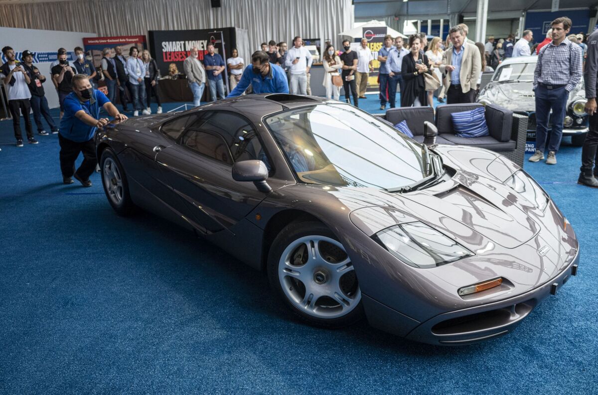 Monterey Car Auction Results Show Red Hot Vintage Market at Pebble Beach Bloomberg