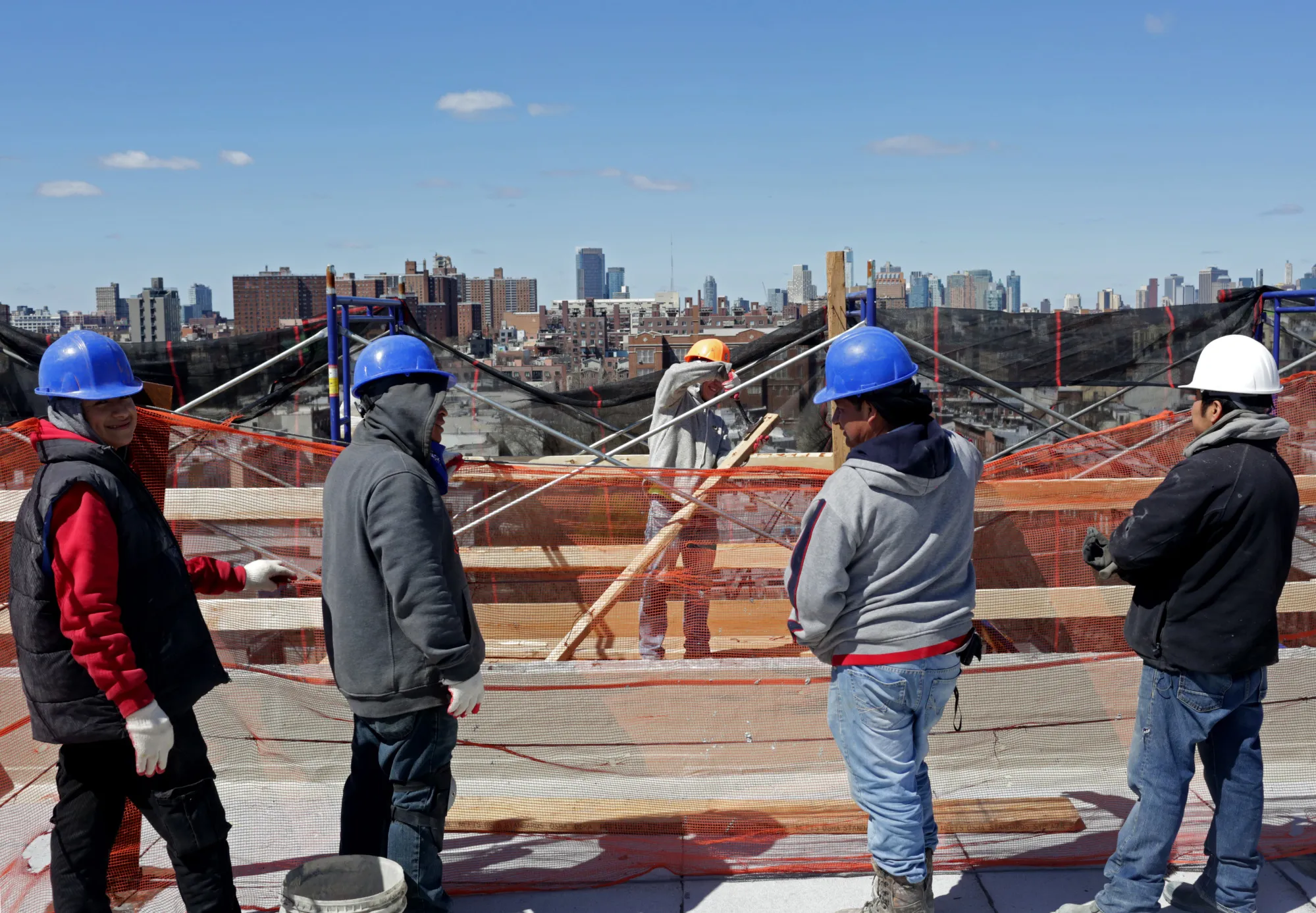 Apartment Building Construction Ahead Of New Homes Sales Figures 