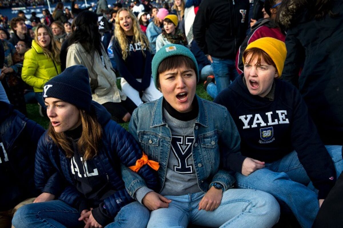 HarvardYale Halftime Protests Are Teaching Moment for ESG Bloomberg