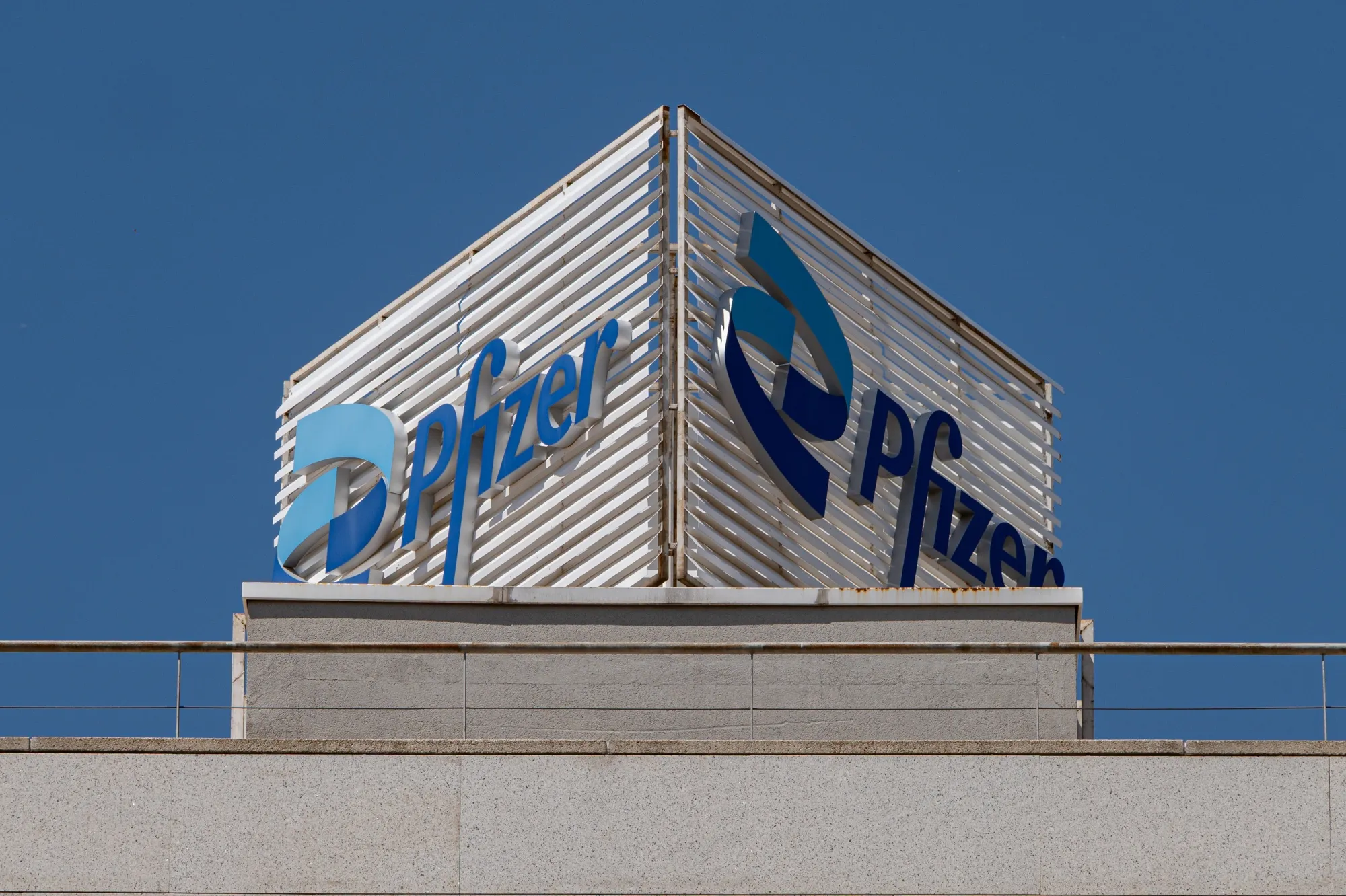 A Pfizer offices in Madrid.