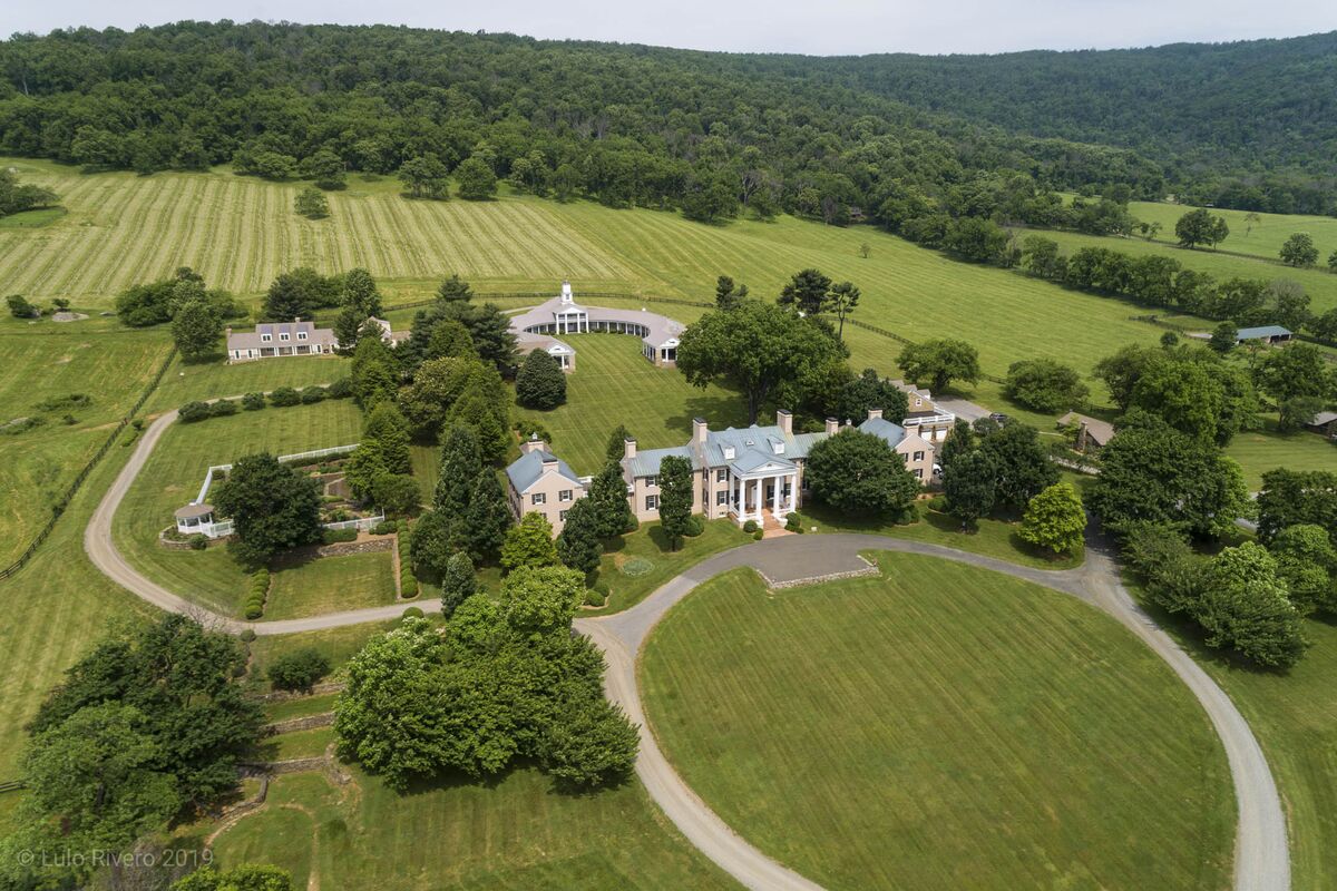 Llangollen Virginia Horse Country Historic Estate For Sale Bloomberg