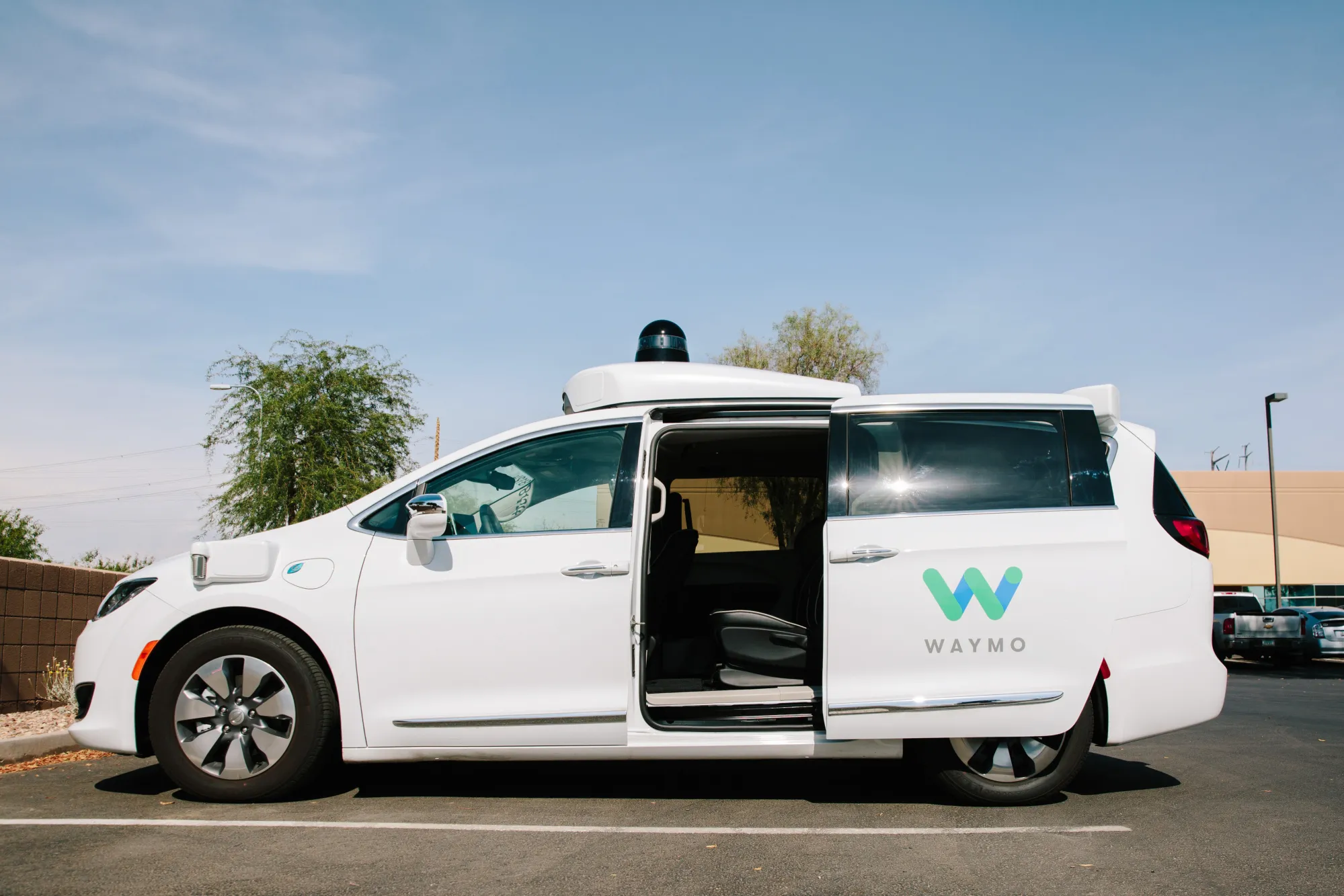 A Waymo LLC vehicle in Chandler, Arizona.