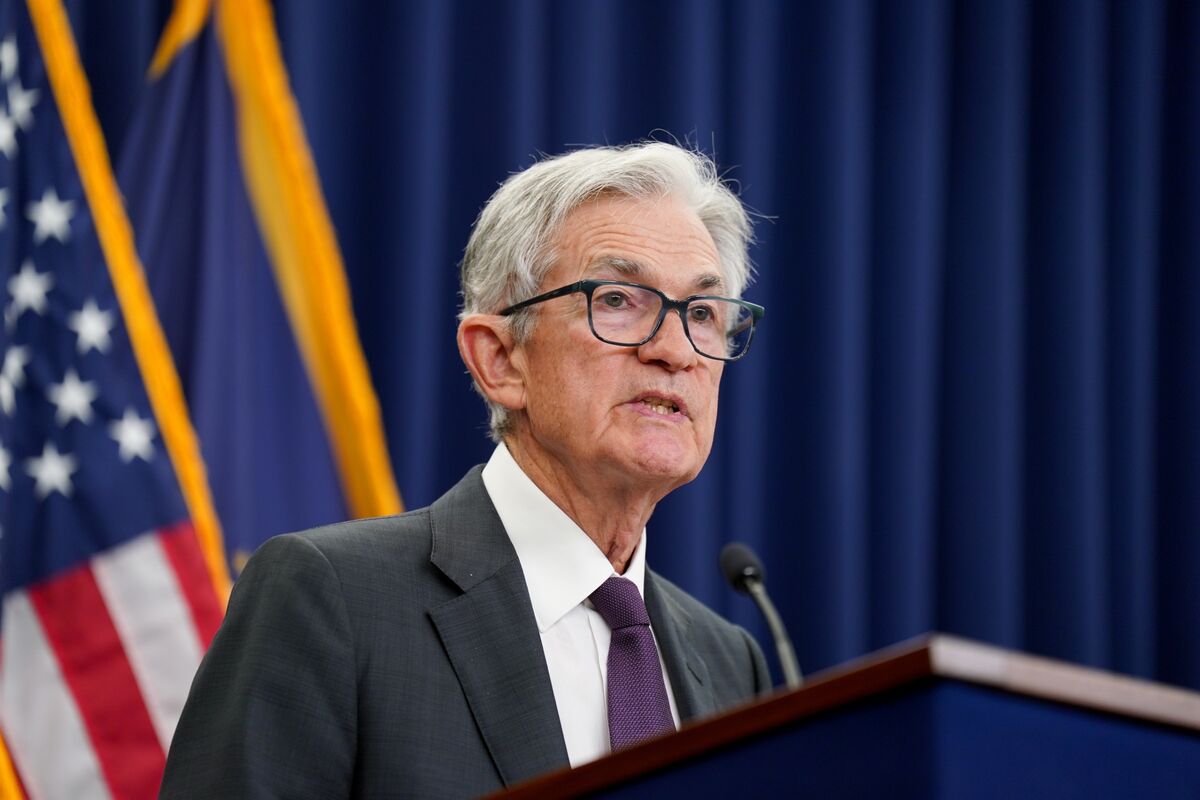 Powell Cites Inflation Risk as Fed Holds Interest Rates Steady - Bloomberg