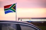 South African President Arrives At London Stansted Ahead Of State Visit