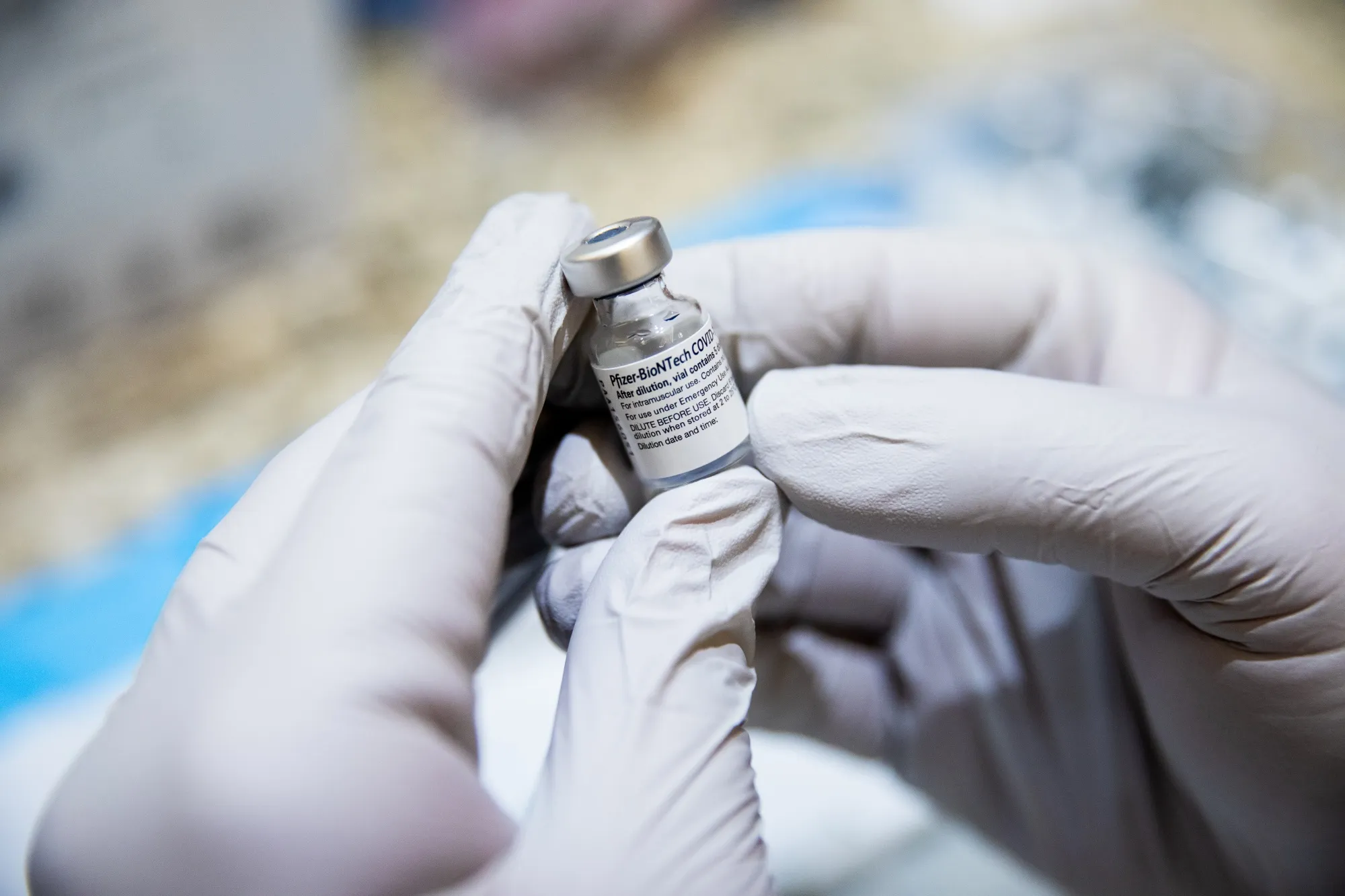 Henderson And Las Vegas Residents Receive Covid-19 Vaccination