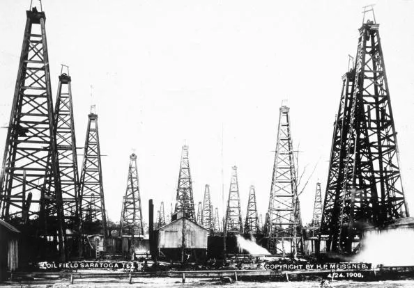 Oil is gushing in America.
