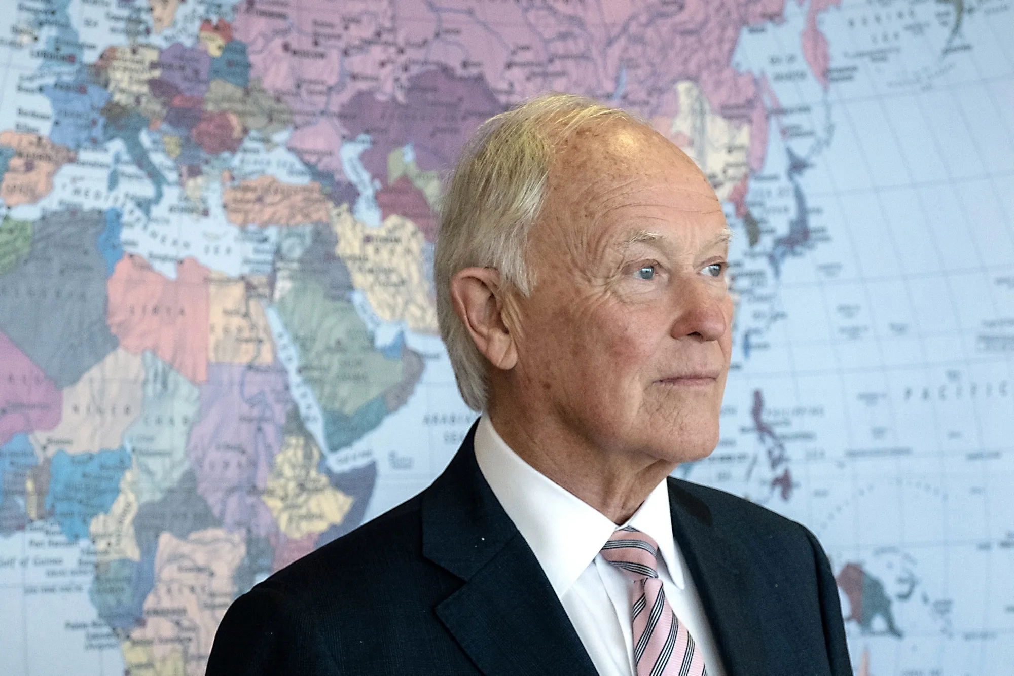 Emirates Airlines President Tim Clark in his office in Dubai on Jan. 8.