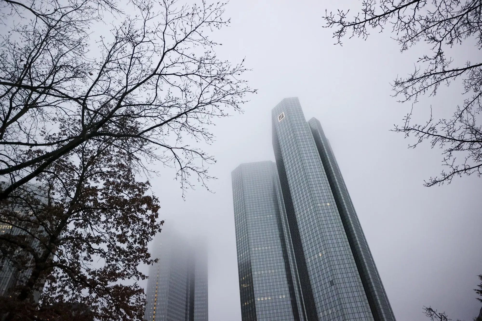 The Deutsche Bank AG headquarters in Frankfurt.