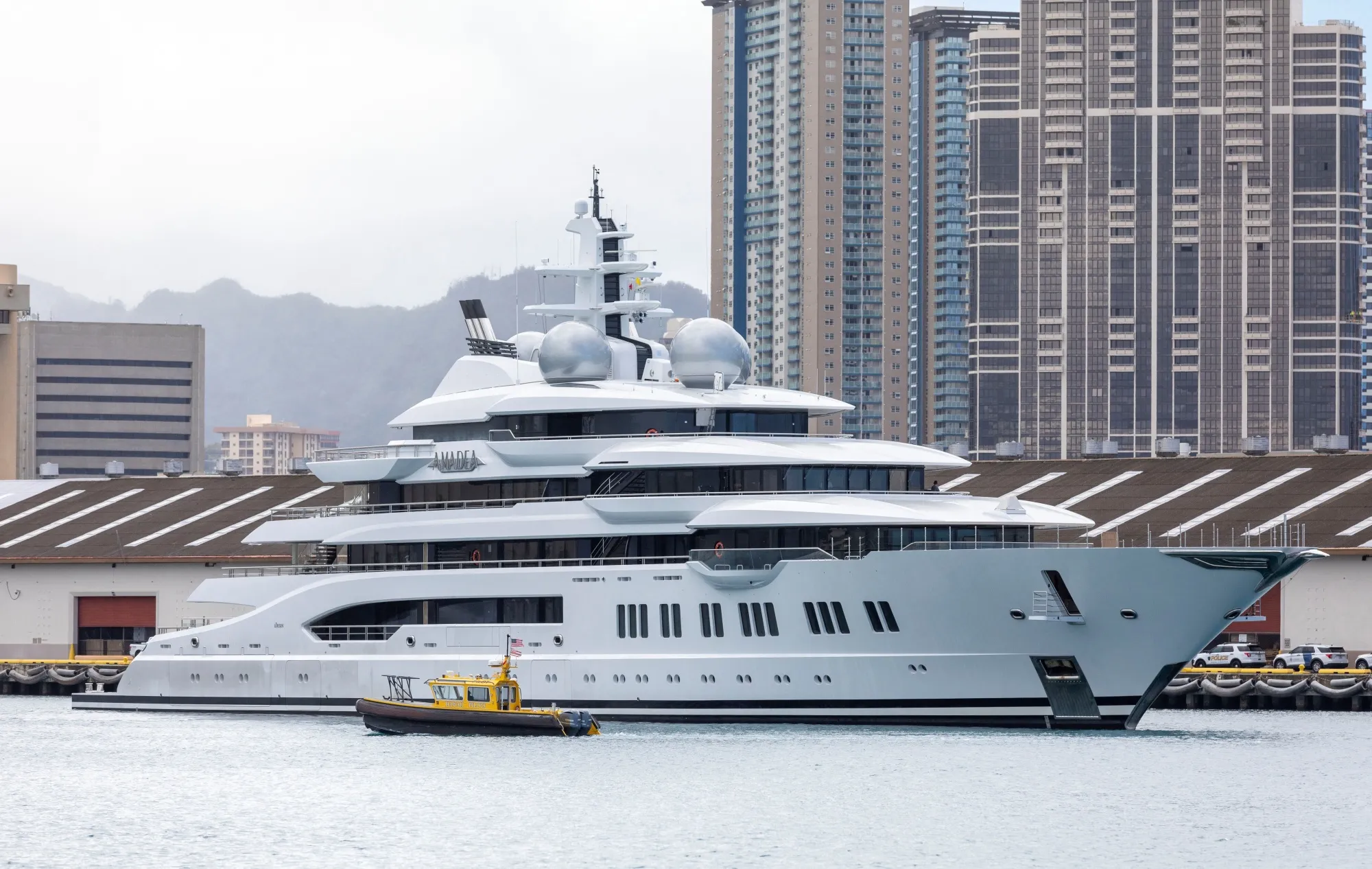 Who owns that super-yacht?