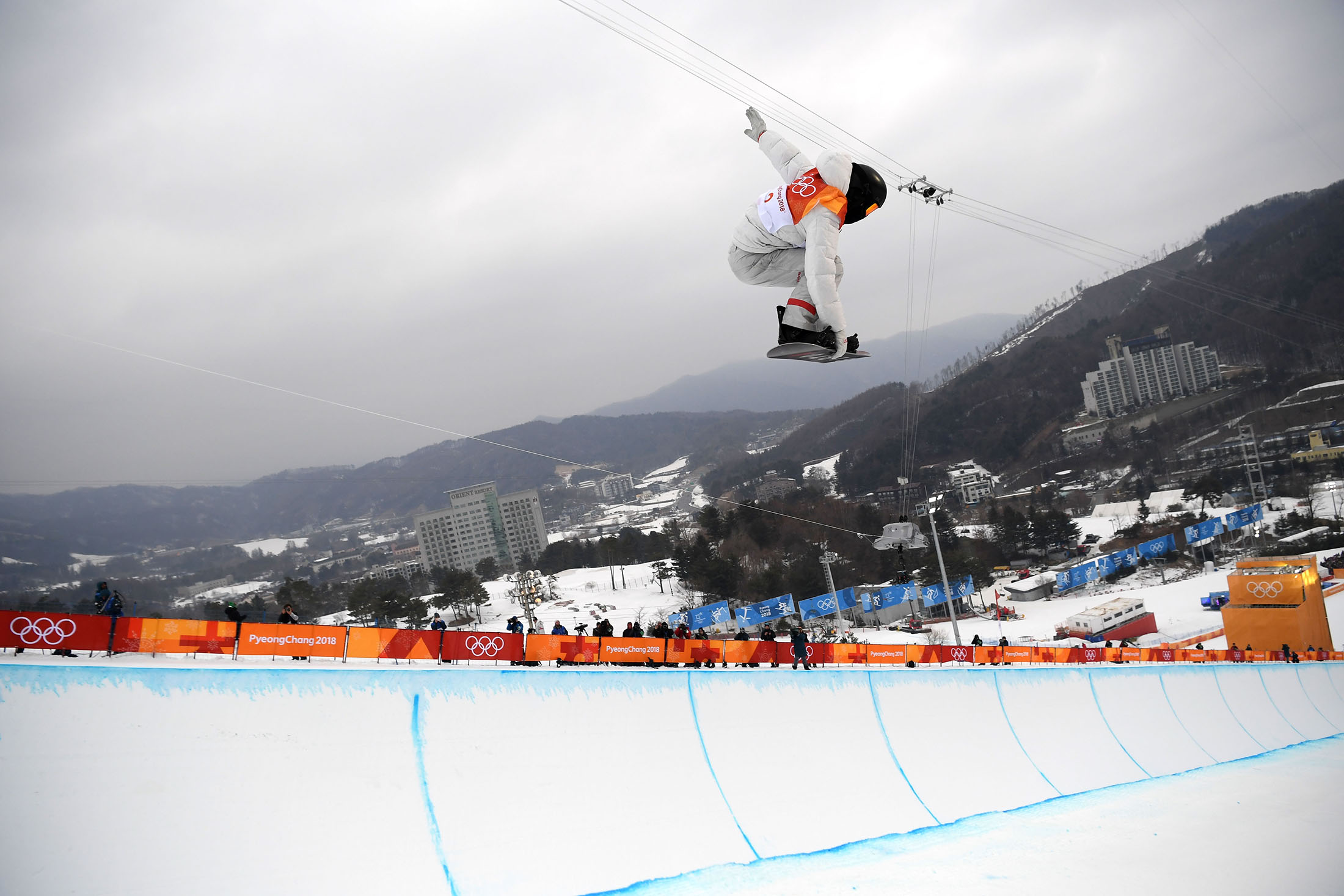Shaun White has halfpipe, slopestyle training course built in
