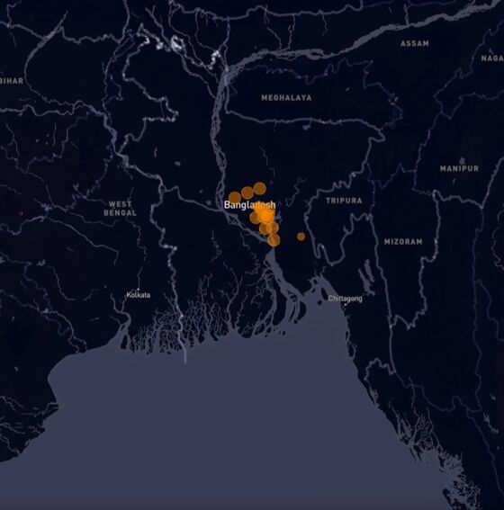 Mysterious Plumes of Methane Gas Appear Over Bangladesh