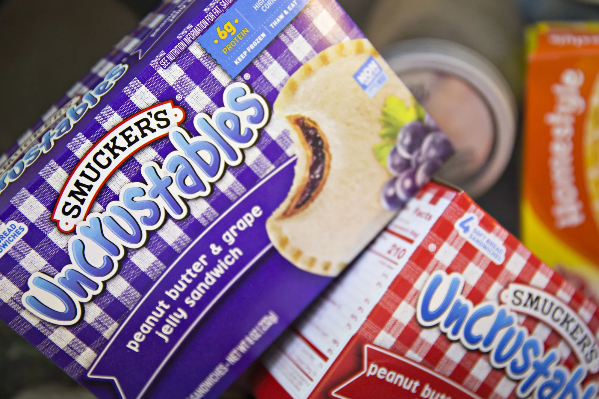 Uncrustables sales were about $650 million in the fiscal year ended April 30.