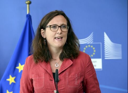 EU Trade Commissioner Cecilia Malmstroem
