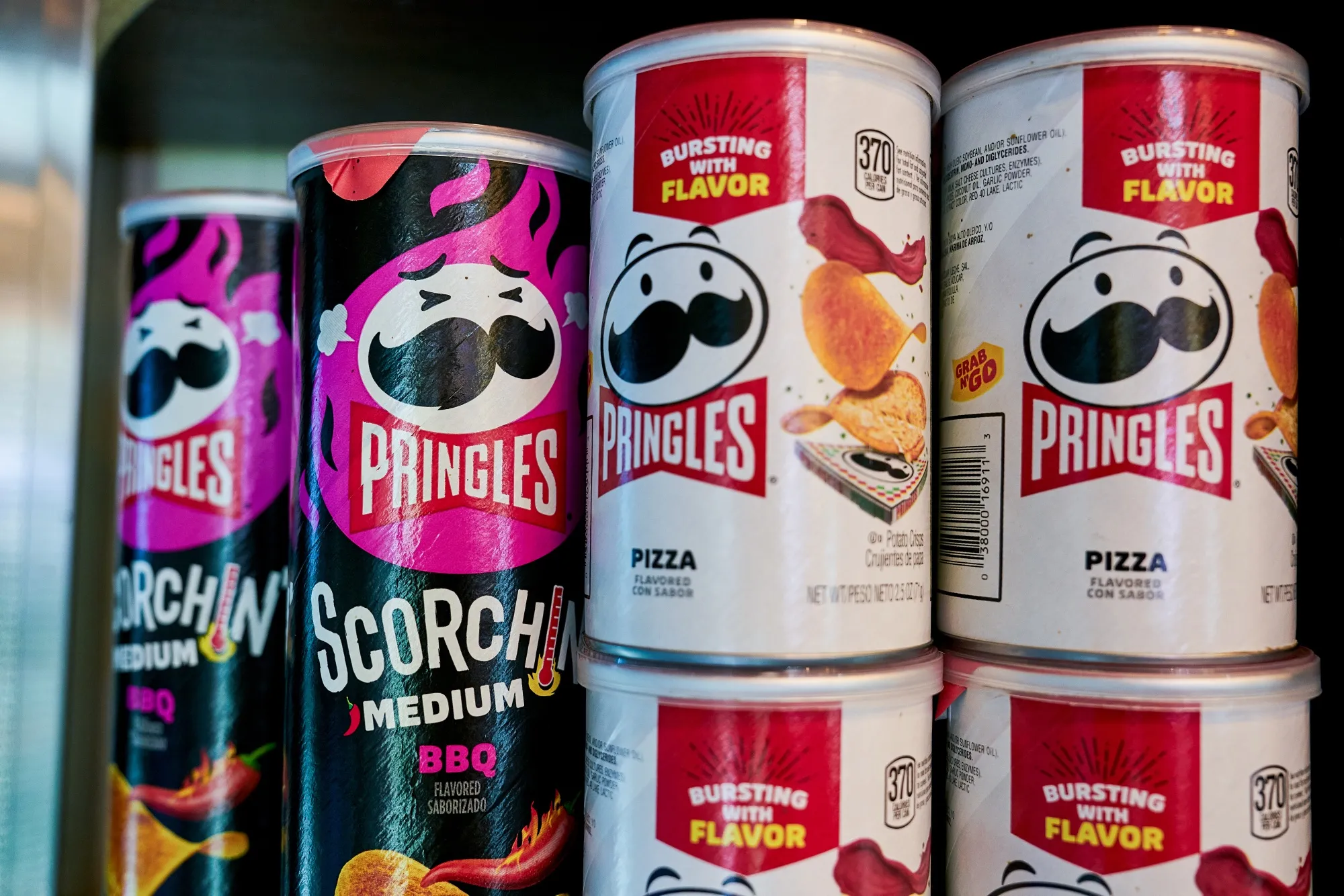 Kellanova's Pringles branded potato chips at a store in New York.