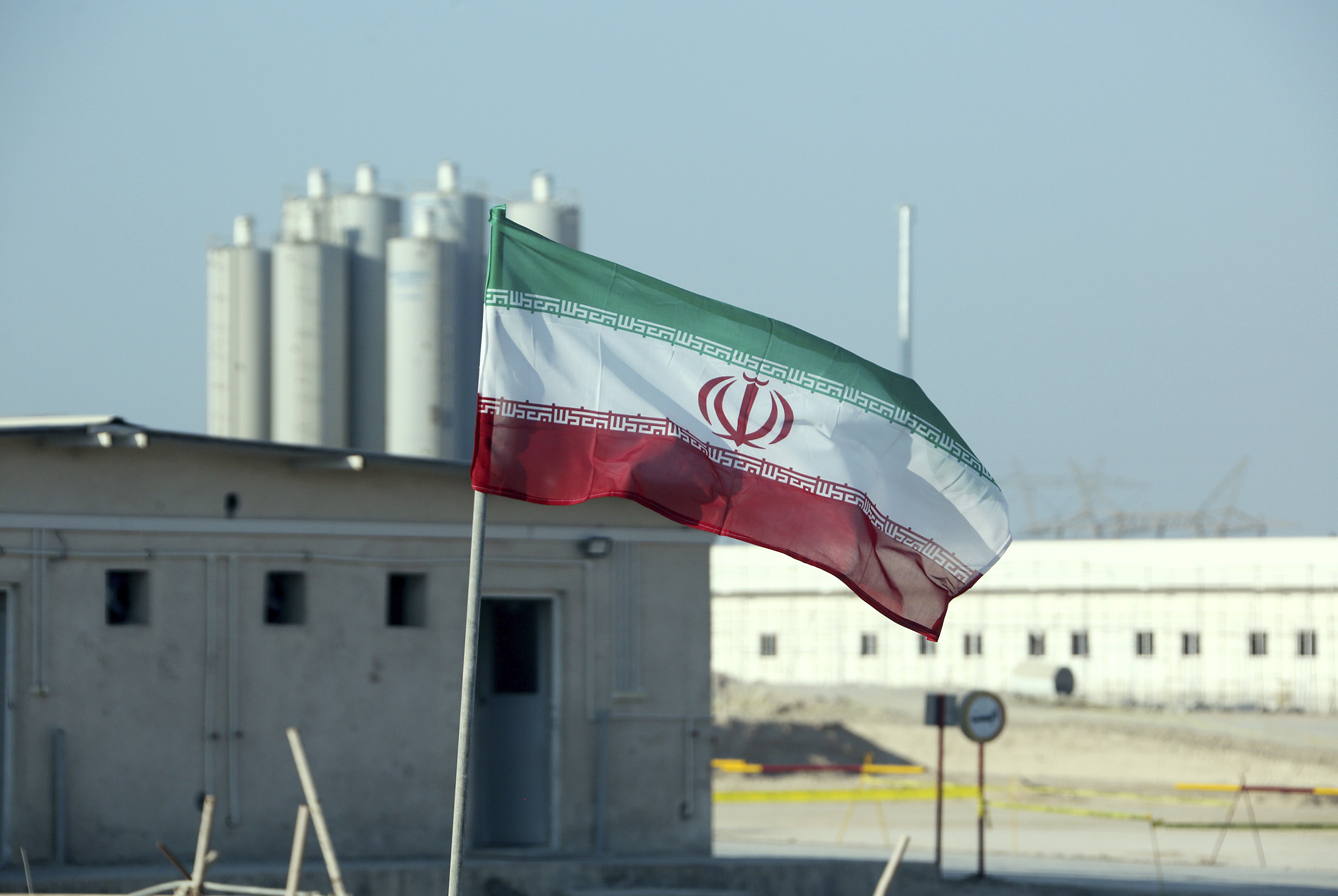 A nuclear power plant in Bushehr, Iran.