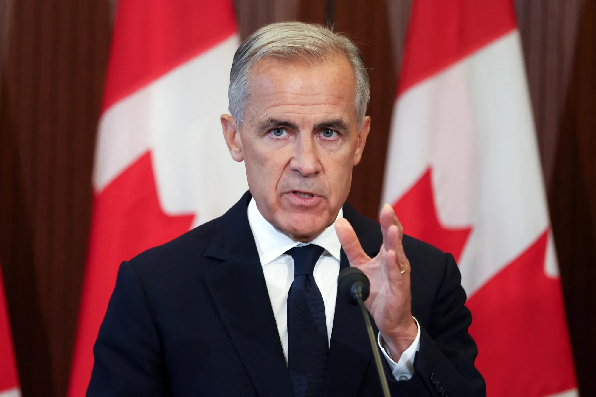 Mark Carney says US-Canada trade talks can resume if US stops 'throwing shade' and starts being serious; Canada plans $20bn retaliatory tariffs