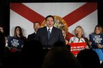 Ron DeSantis, governor of Florida, speaks during a&nbsp;rally in Hialeah, Florida, US, on Tuesday, Aug. 23, 2022.