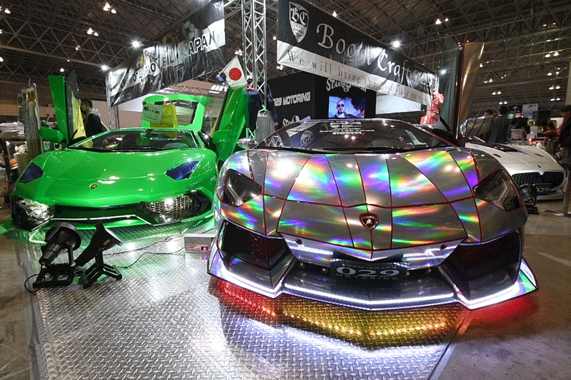 odnosi się do „Są to najdziksze samochody” w Tokyo Auto Salon 2020