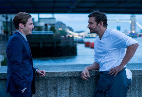 Daniel Brühl as the "greatest maitre d' in Europe" and Bradley Cooper as chef Adam Jones.