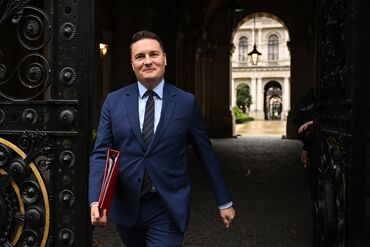 Government Ministers Attend Weekly Cabinet Meeting