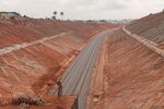 Work on the Abeokuta-Ibadan segment of Nigeria’s rail project in 2019.