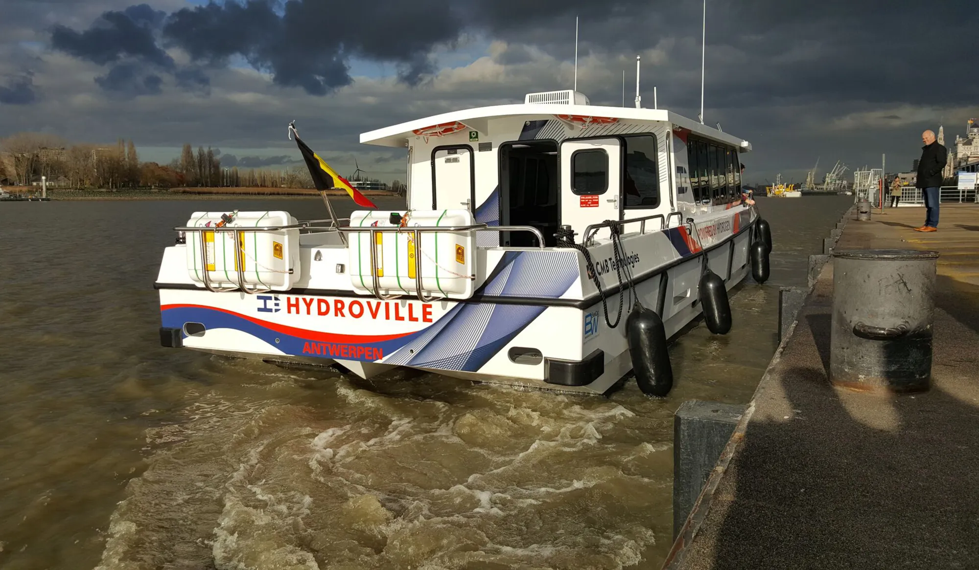 The Hydroville passenger shuttle.