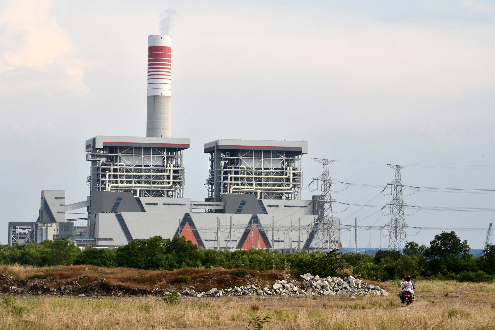 A&nbsp;coal-fired power plant in Banten Province, Indonesia.