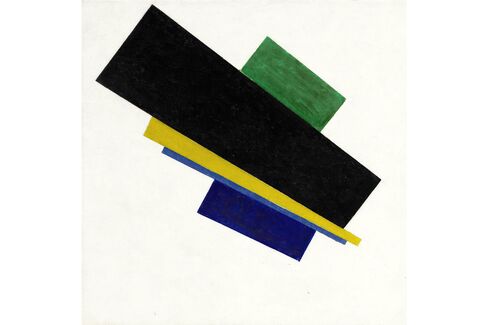 Kazimir Malevich, Suprematism, 18th Construction, 1915