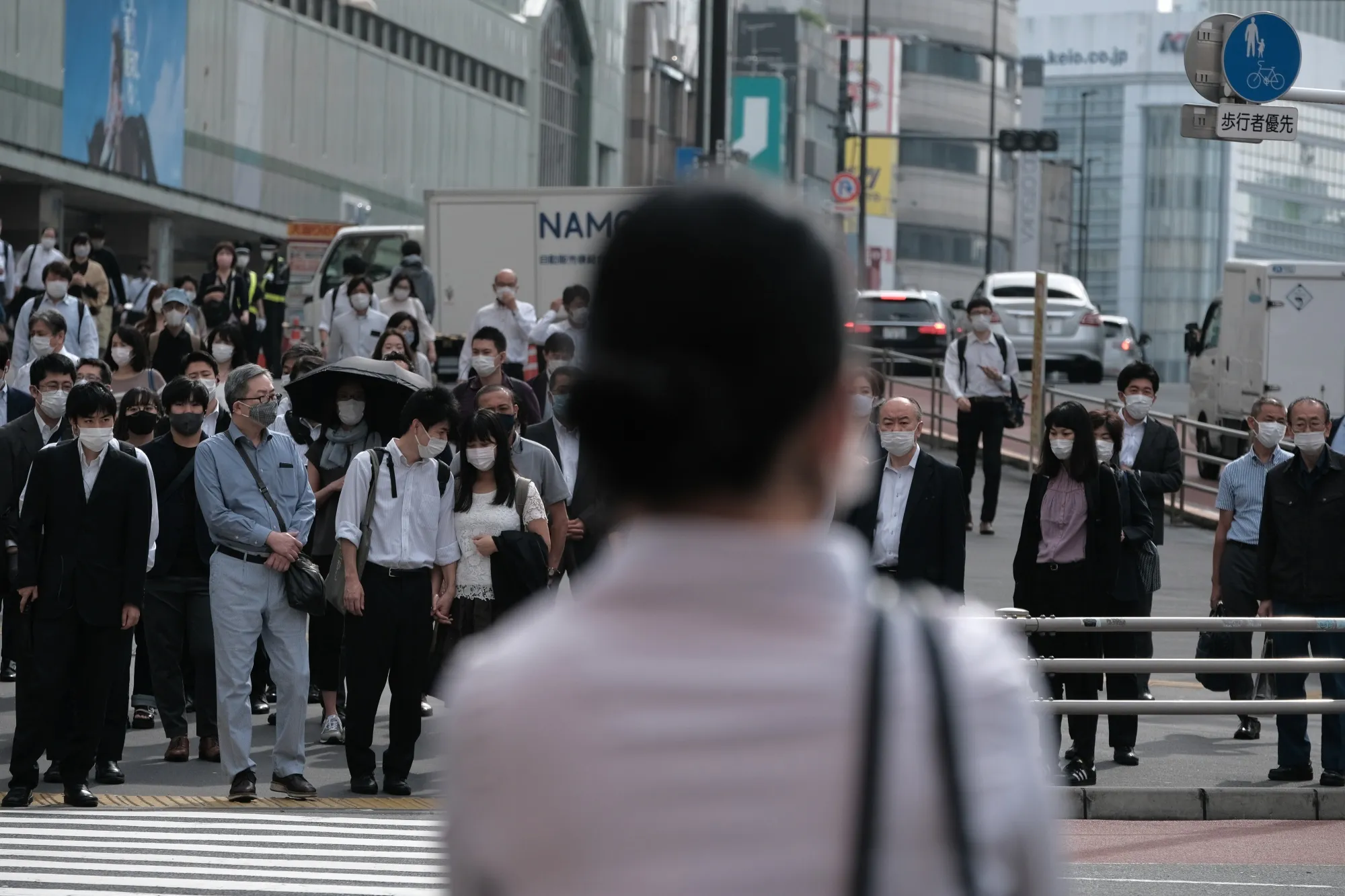 Views of Shinjuku As Japan to Extend Virus Emergency Until a Month Before Olympics
