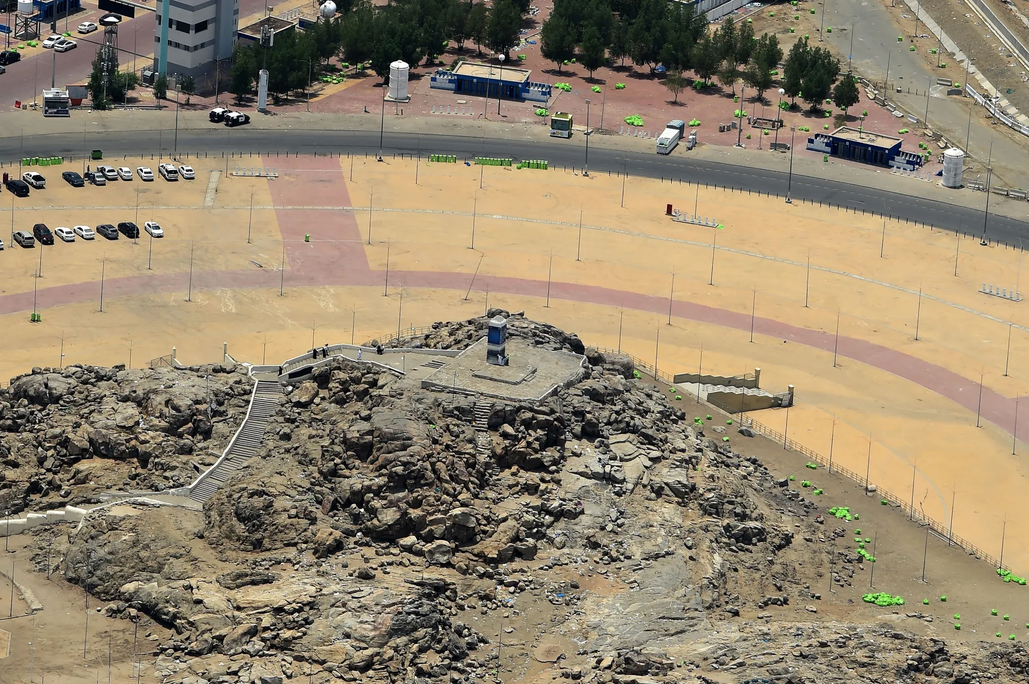 Mount Arafat in Mecca.&nbsp;