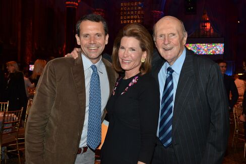 Spencer Robertson, Nancy Brinker and Julian Robertson