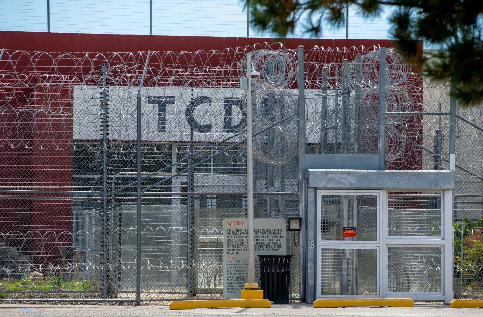 The Torrance County Detention Facility in Estancia, New Mexico.