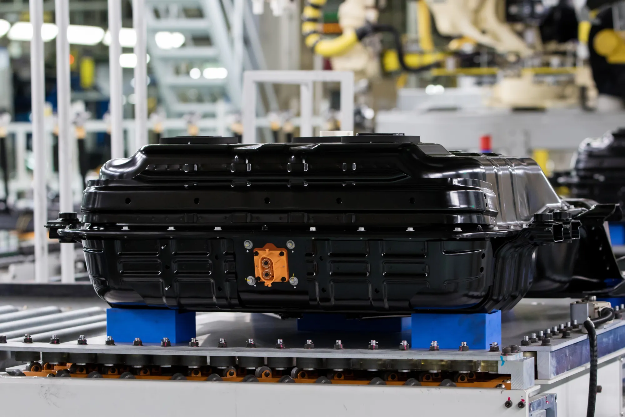 Inside A Hyundai Motors Ltd. Manufacturing Facility