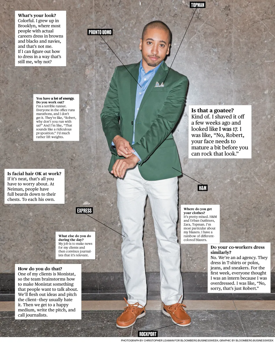 What I Wear to Work: Neiman's Robert Johnson