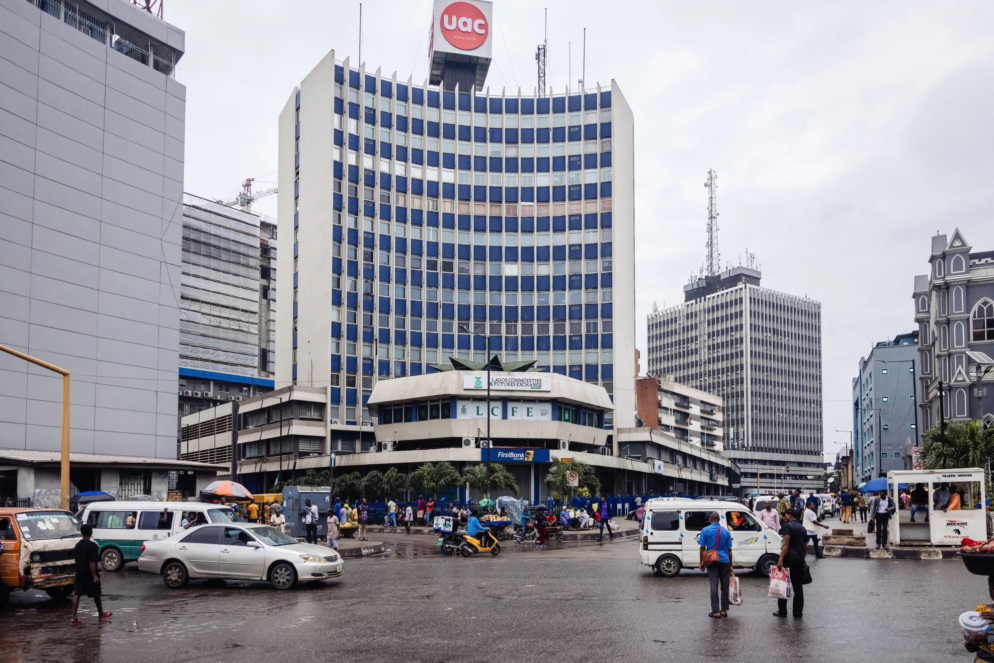 The Central Business District&nbsp;of Lagos.