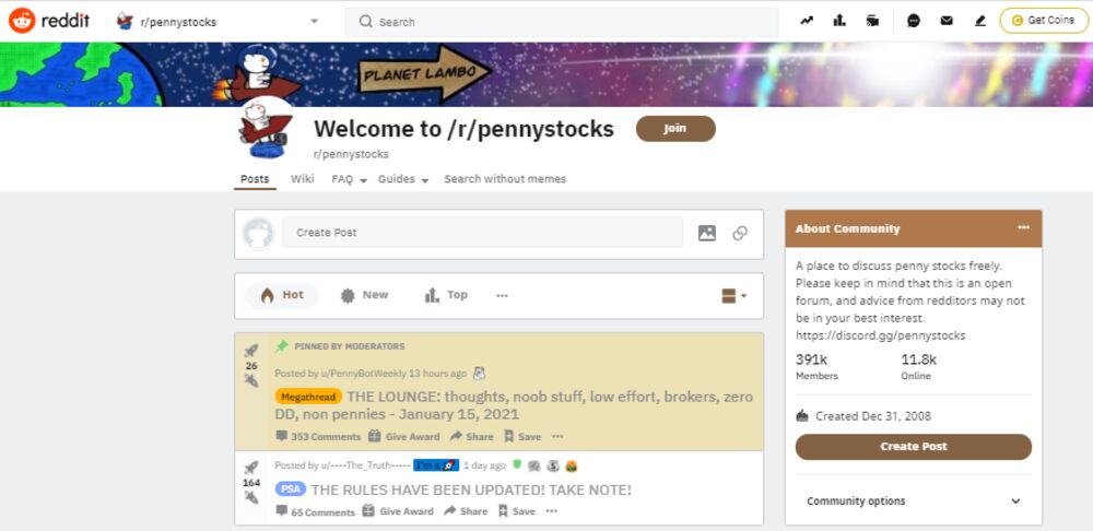 Penny Stock Peddlers Piling Into Reddit Forum Prompt Rule Change Bloomberg