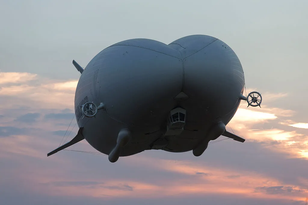 Airships like Hybrid Air Vehicles’ Airlander 10 aim to cut down on emissions.