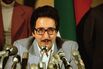 Abolhassan Bani-Sadr at News Conference
