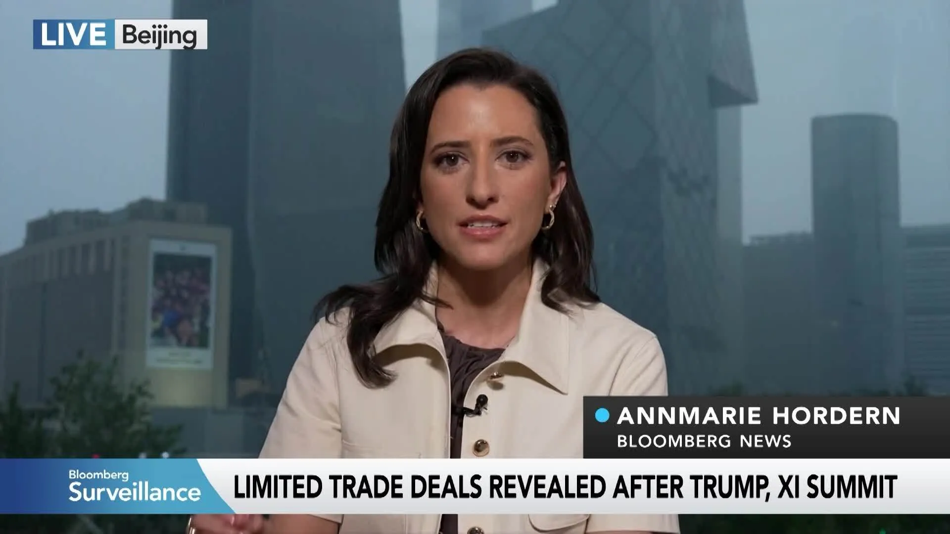 Watch Trump Leaves China With New Focus on Trade, Rare Earths - Bloomberg