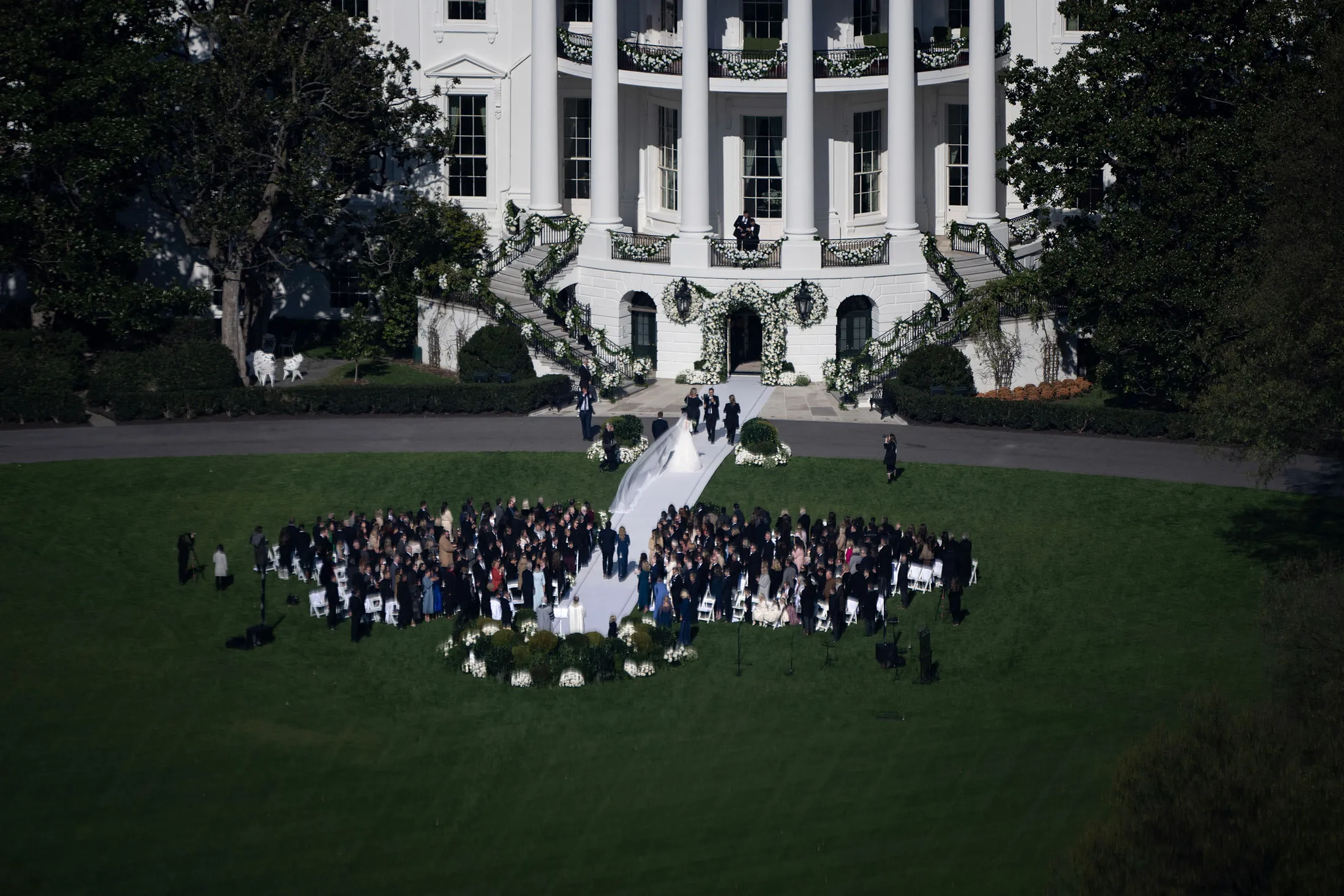 Naomi Biden,&nbsp;granddaughter of President Joe Biden, married&nbsp;Peter Neal on the South Lawn of the White House in Washington, DC, on Nov. 20.