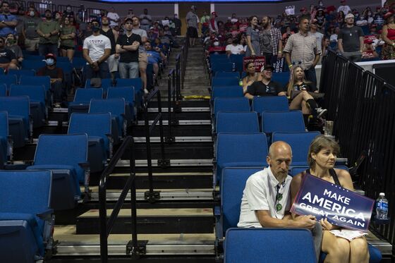 Trump’s Tulsa Rally Drew People From Dozens of Virus Hot Spots in U.S.