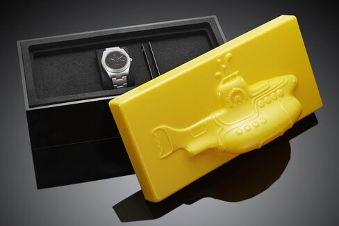 The packaging of the Yellow Submarine Datejust needed to be just as detail-focused as the watch itself.