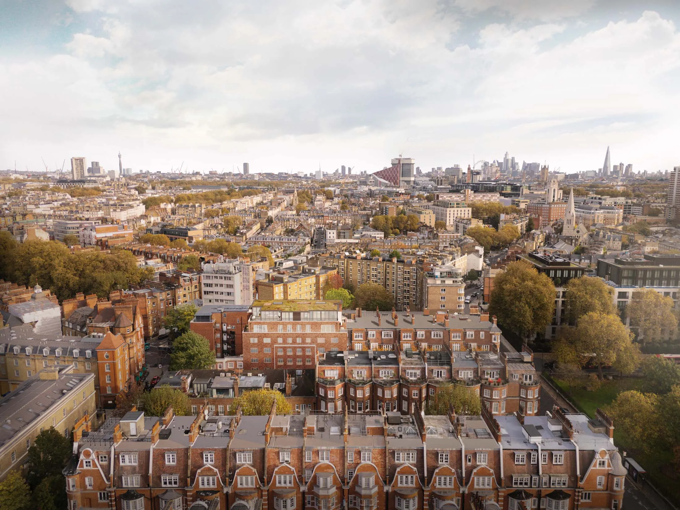 Echlin, Sloane Court East, Penthouses Aerial